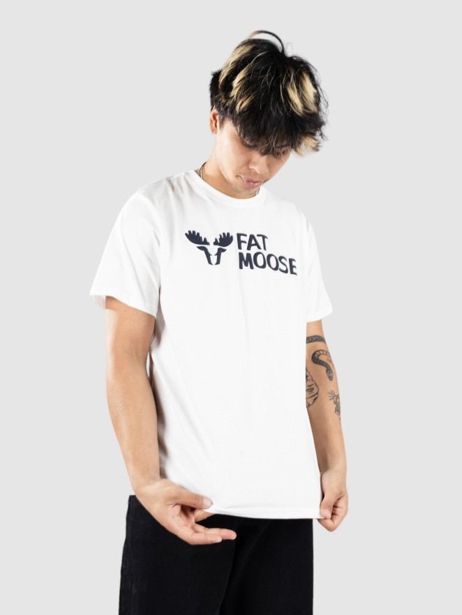 Fat Moose Fm Logo Organic T-Shirt