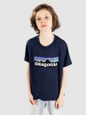 Patagonia P-6 Logo Kids T-skjorte