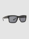 Dot Dash Melee Blk Satin Sunglasses