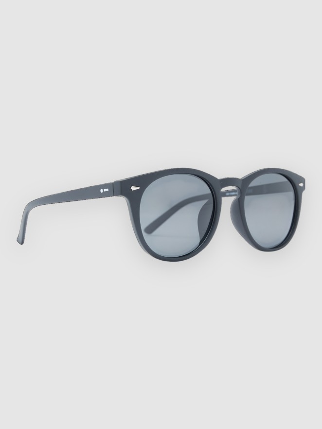 Dot Dash Strobe Blk Satin Sunglasses