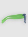 Dot Dash Huggy Blue-Green Satin Sunglasses