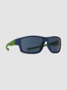 Dot Dash Huggy Blue-Green Satin Sunglasses