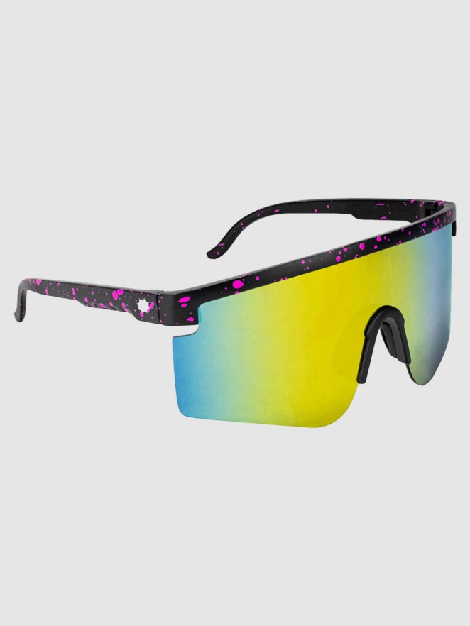 Glassy Mojave Polarized Black/Pink Splat Aurinkolasit