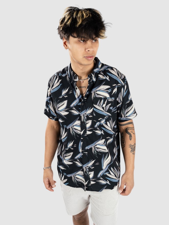 Salty Crew Floral Flyer Tech Woven Shirt