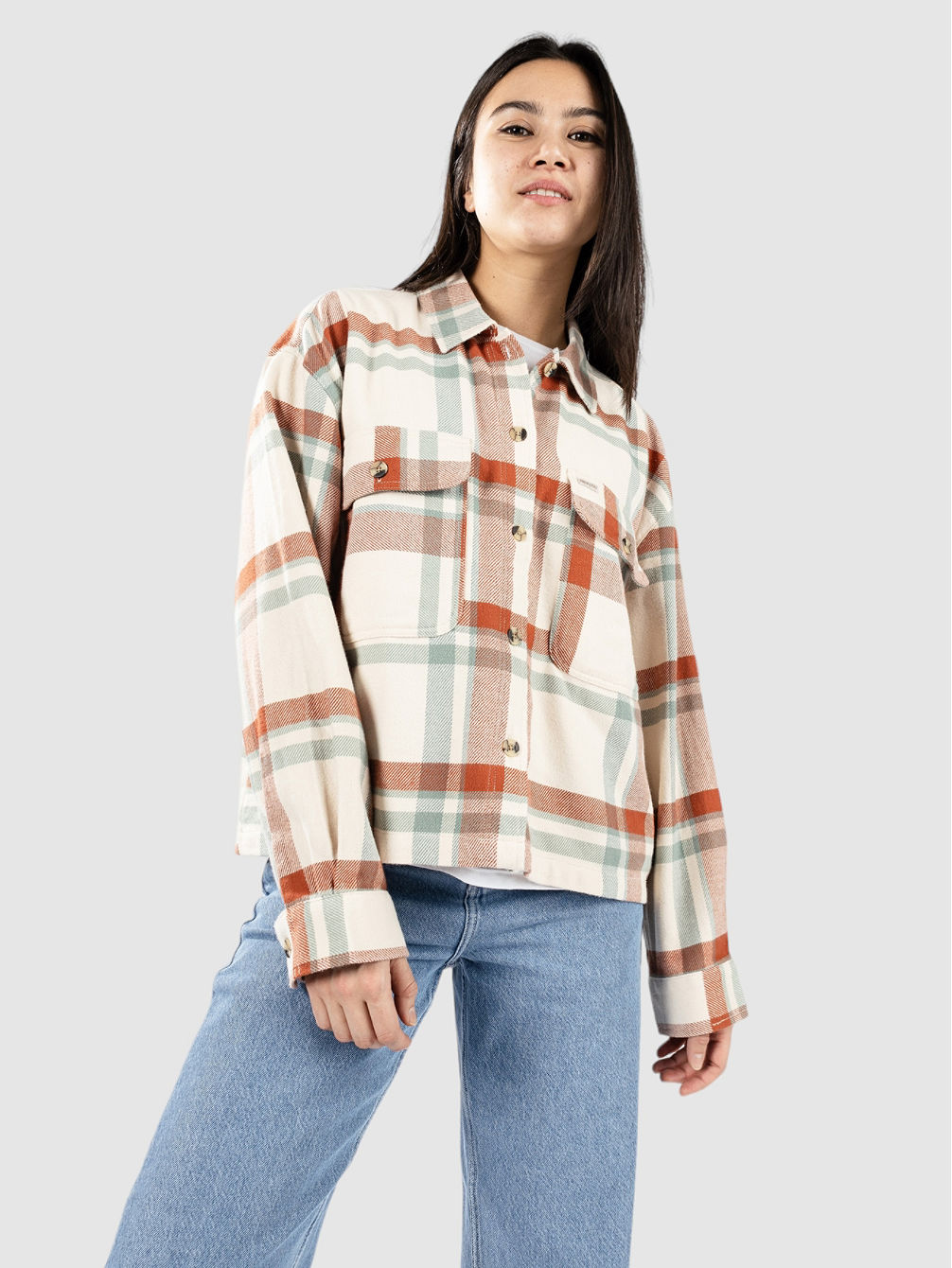 Bowery W L/S Flannel Chemise