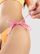 Solid Scrunch Moderate Tie Side Bikini Bottom