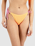 Solid Scrunch Moderate Tie Side Spodnji del bikini