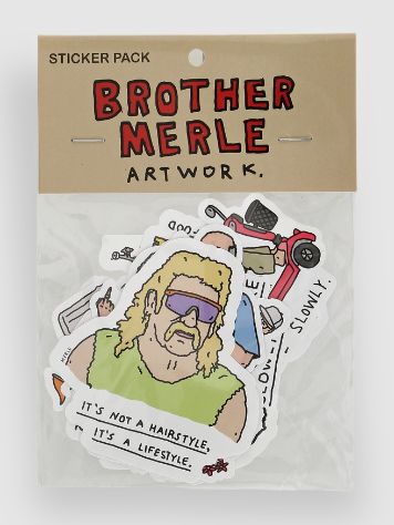 Brother Merle Logo Pack Autocolante