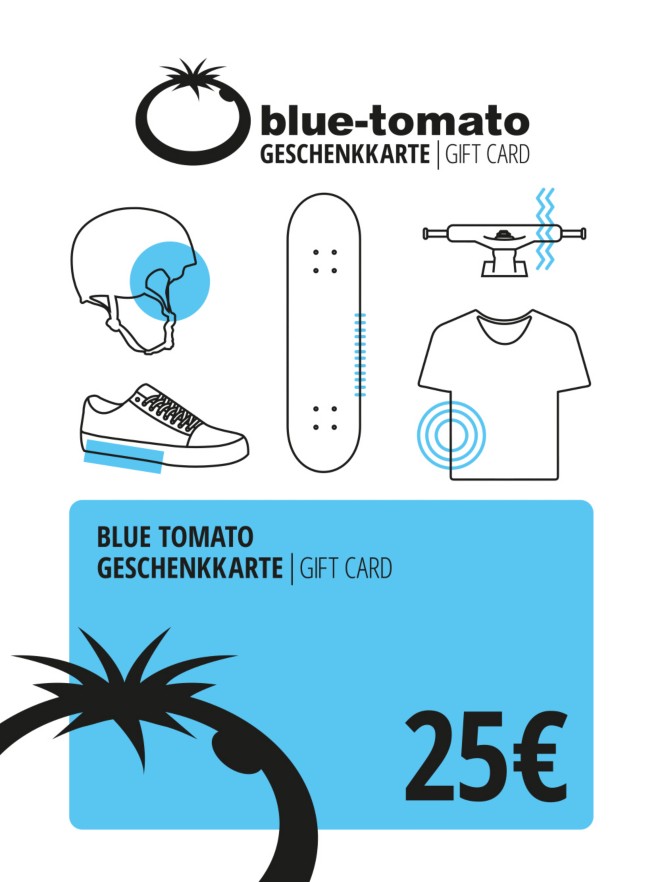Blue Tomato BT Gutschein/Voucher ITA-EUR 25