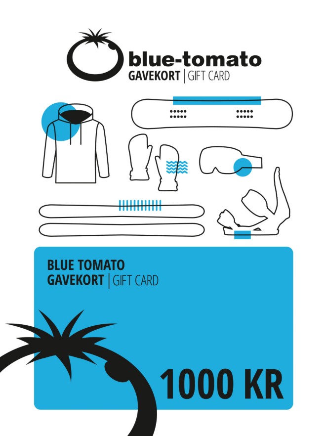 Blue Tomato BT IU-Voucher 1200 NOK