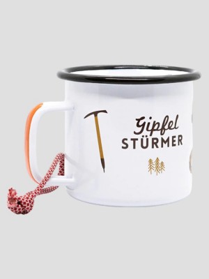 23Emaille Gipfelst&uuml;rmer Mugs