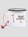 Roadtyping 23Emaille Gipfelstürmer Tasse