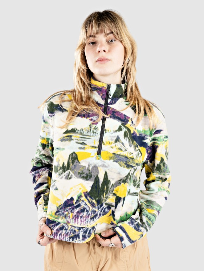 THE NORTH FACE 100 Glacier Printed Half Zip Genser