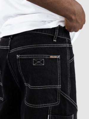 Labored Denim Utility Short