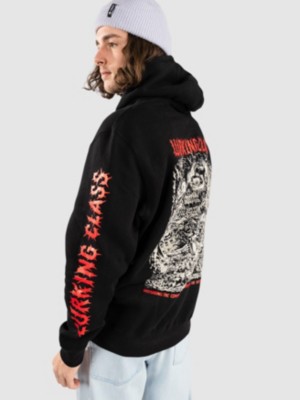 Lurking Class Global Infestation X Stikker Hoodie black kaufen