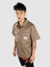 Welcome Nephilim Zip-Up Twill Work Shirt