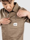 Welcome Nephilim Zip-Up Twill Work Shirt