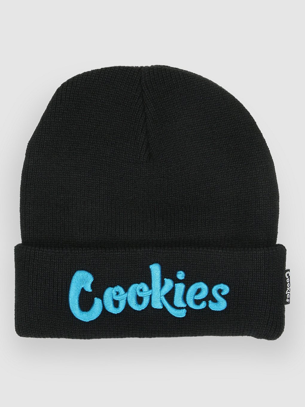 Cookies Original Mint Embroidered Knit Beanie  cookies blue kaufen