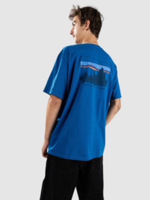 Patagonia 73 Skyline Organic T-Shirt endless blue kaufen