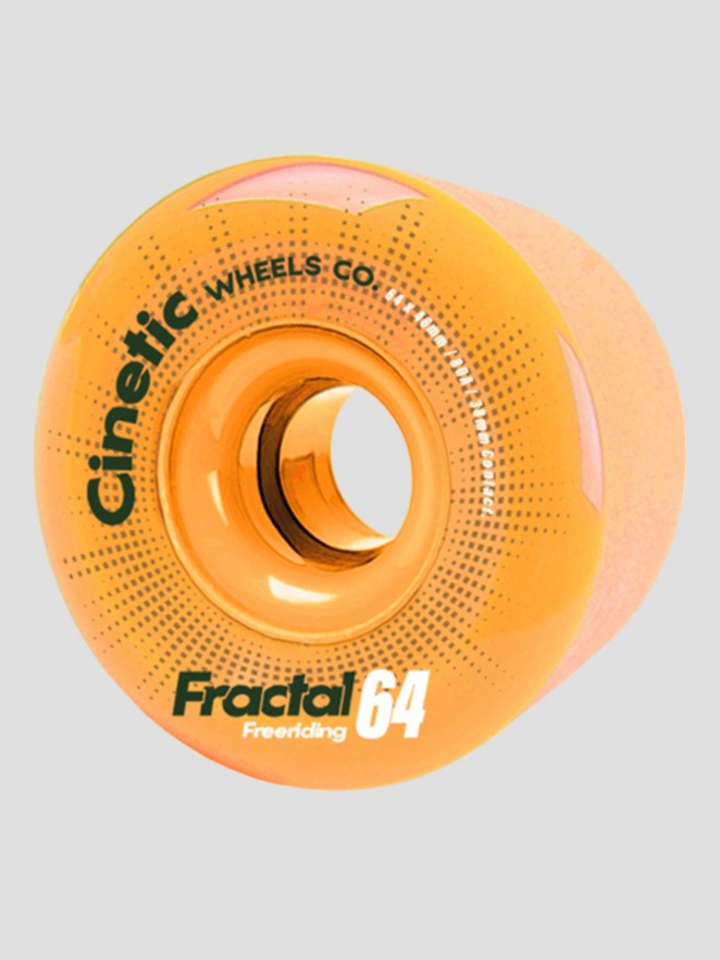 Cinetic Fractal 64mmx46mm 80A Wheels