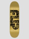 Flip Team Metallic Yellow 8.0″X31.50″ Skateboard deck