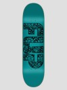 Flip Team Metallic Teal 8.125″X32.0″ Skateboard deck