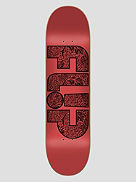 Team Metallic Red 8.25&amp;#034;X32.31&amp;#034; Skateboard Deck