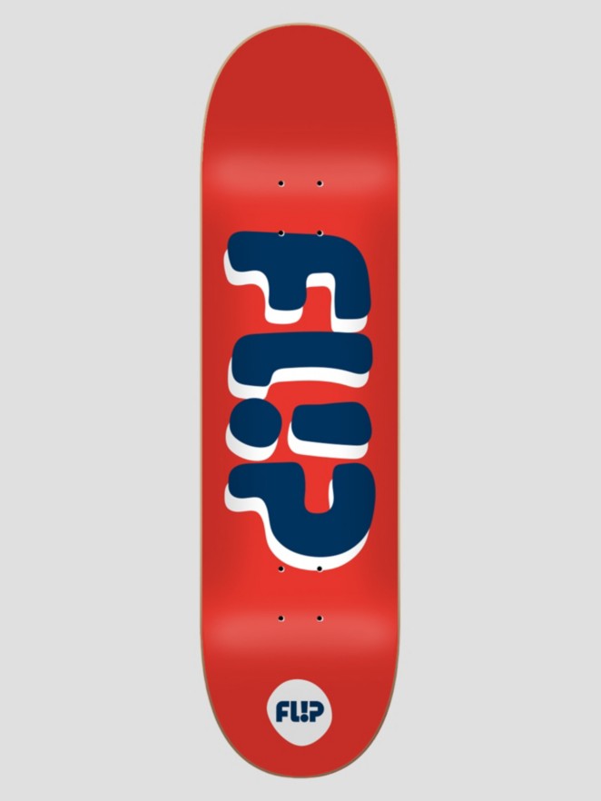 Flip Team Freehand Red 8.375″X31.85″ Skateboard deck