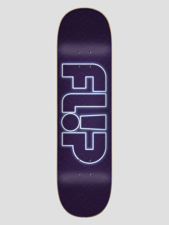 Flip Odyssey Neon Purple 8.0″X31.85″ Skateboard deck