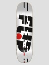 Flip Odyssey Glitch White 8.125″X31.53″ Skateboard deck