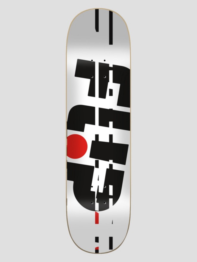 Flip Odyssey Glitch White 8.125″X31.53″ Skateboard deck