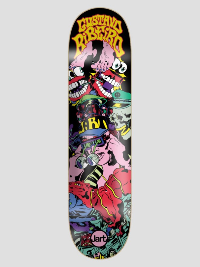 Jart One Off 8.0″X31.85″ Lc Gustavo Ribeiro Tabla de skate