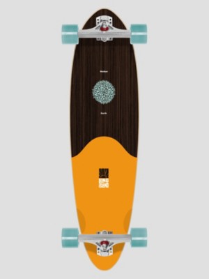 Mother Earth 35&amp;#034;X9&amp;#034; Pintail Longboard complet