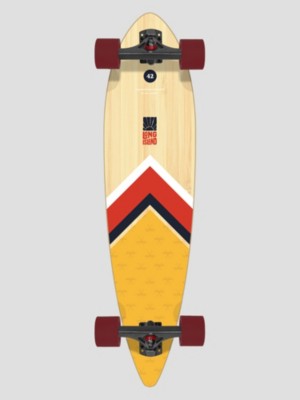 Long Island Longboards Rowing 42&quot;X9.5&quot; Pintail Skateboard