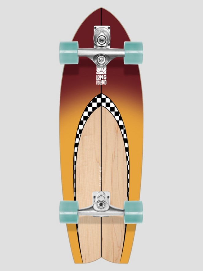 Long Island Longboards Surf Checker 30″X9.75″X19″ Surfskate