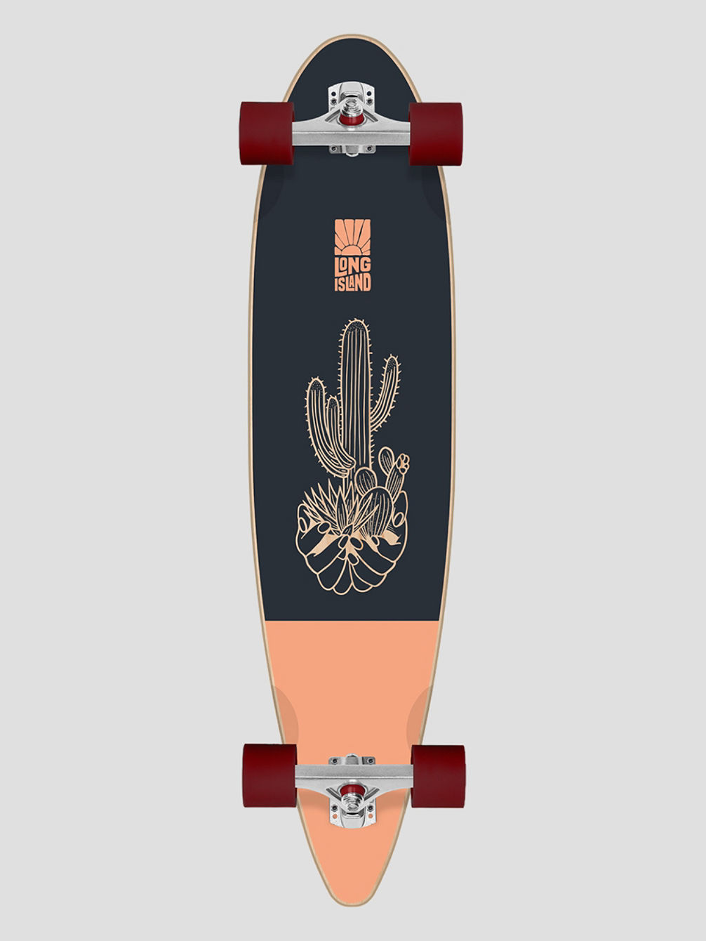 Essential 39&amp;#034;X9&amp;#034; Pintail Longboard Completo