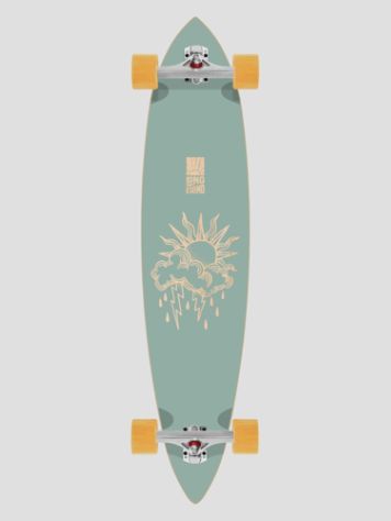 Long Island Longboards Lead 40&quot;X9.6&quot; Pintail Komplet