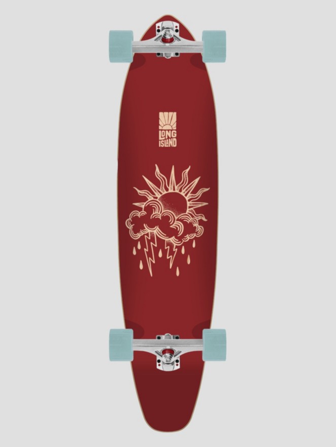 Long Island Longboards Lead 37.8″X9.25″ Kicktail Complete