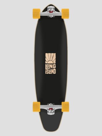 Long Island Longboards Lead 36,5&quot;X9.5&quot; Kicktail Skate Completo