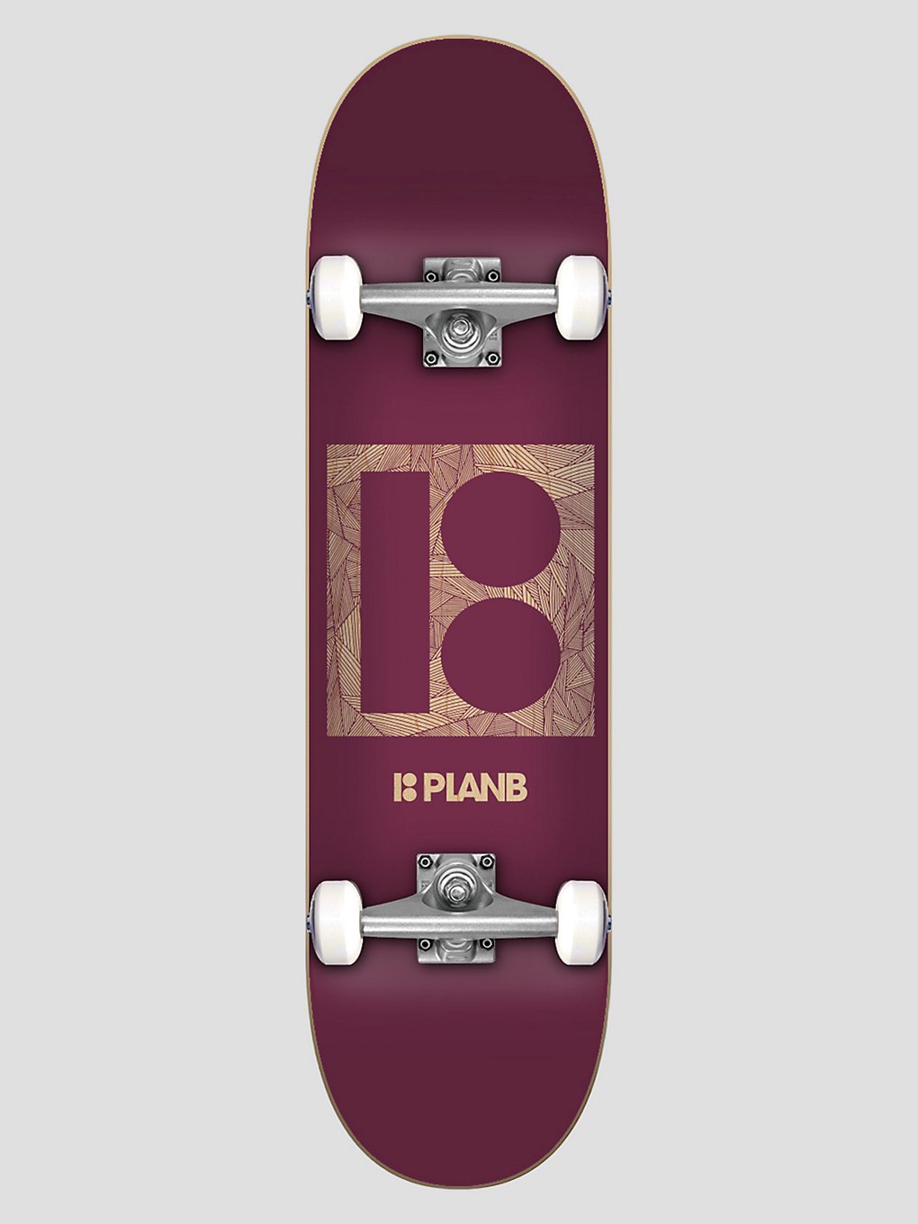 Plan B Texture Stained 7.87"X31.6" Skateboard uni kaufen