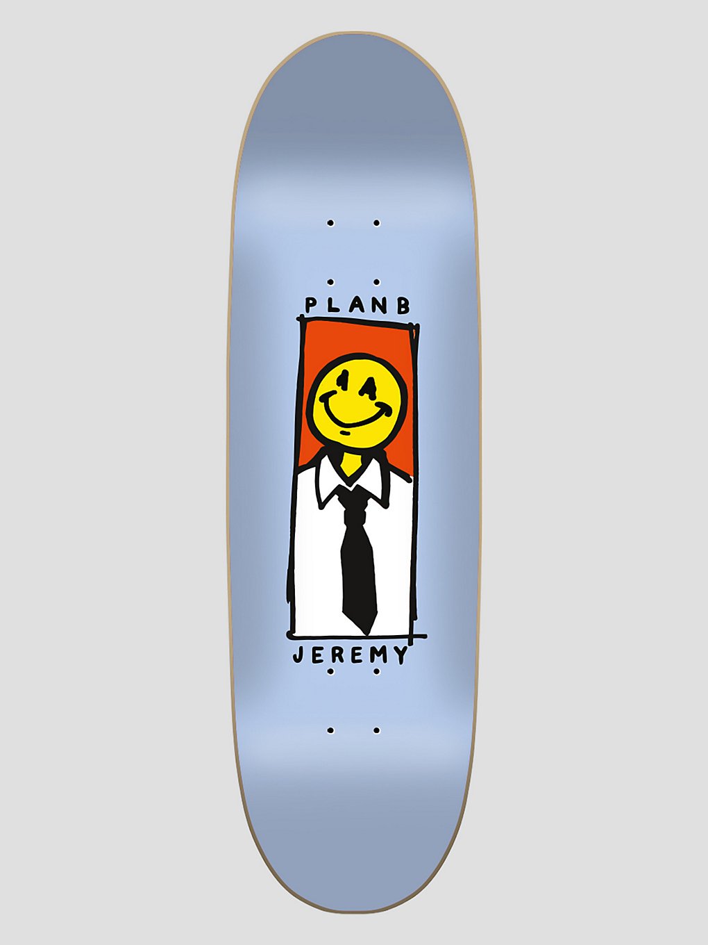 Plan B Smiley Face Wray 9.125"X31.84" Skateboard Deck uni kaufen