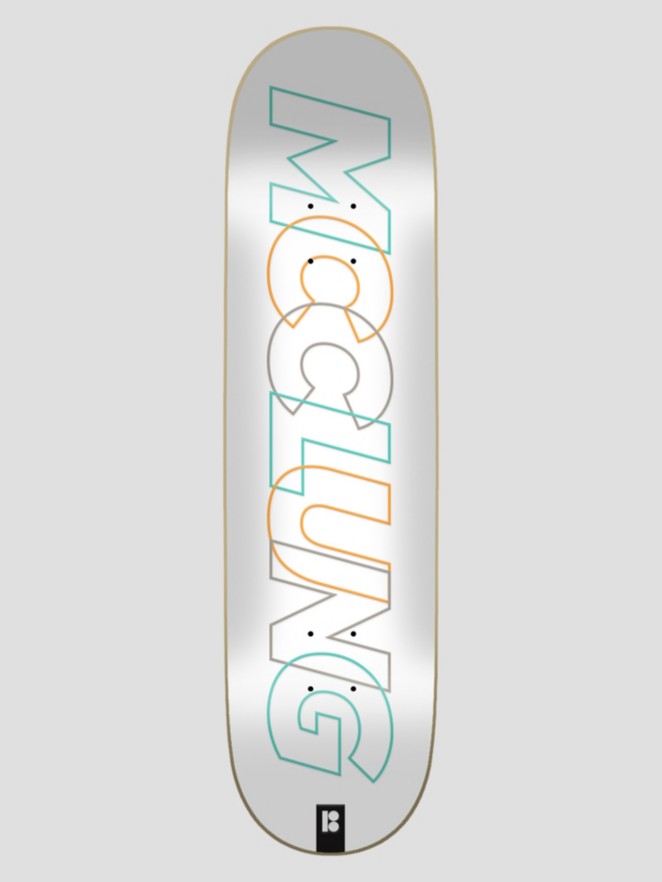 Plan B Overlaps Mcclung 8.25″X31.77″ Skateboard deck