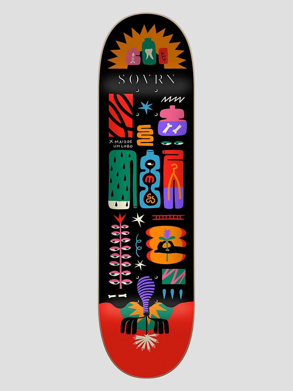Sovrn Lobos 8.0"X31.85" Skateboard Deck uni kaufen