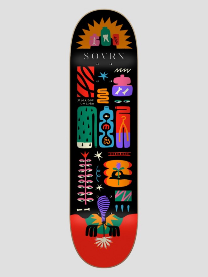 Sovrn Lobos 8.0"X31.85" Skateboard Deck