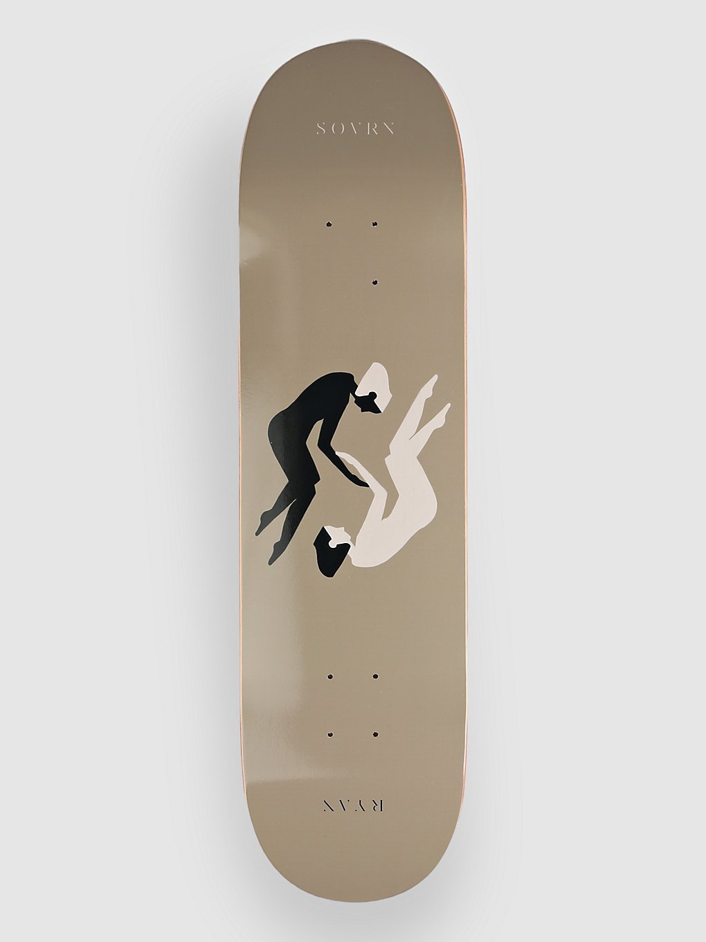 Sovrn Yin Yang 8.25"X31.85" Skateboard Deck brown kaufen