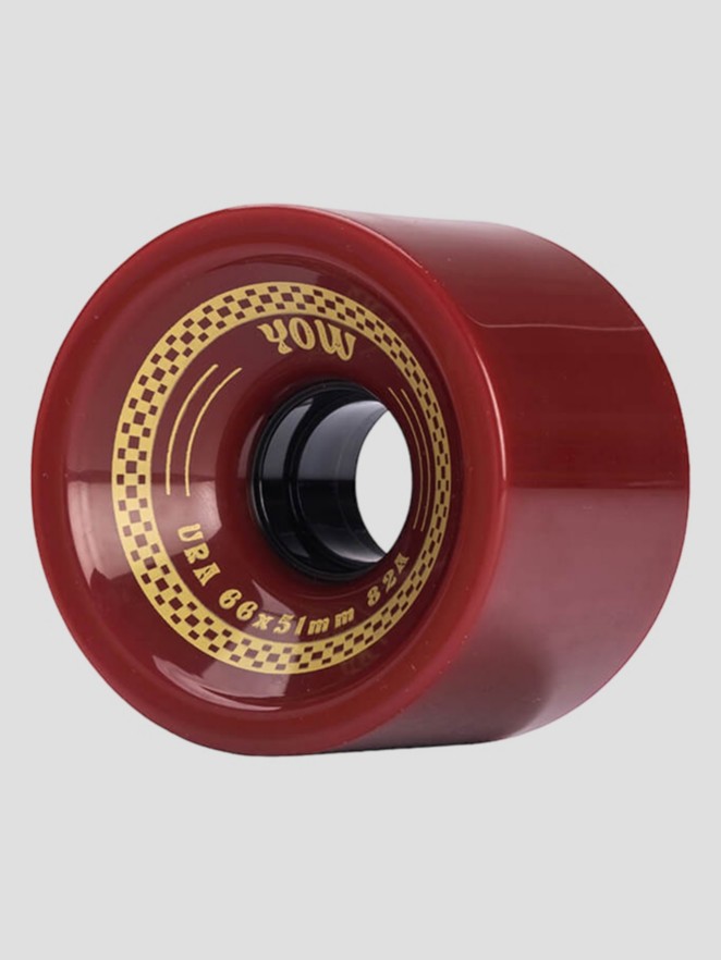 YOW Ura Wheels 66mmx51mm Ketchup Shr 82A Wheels