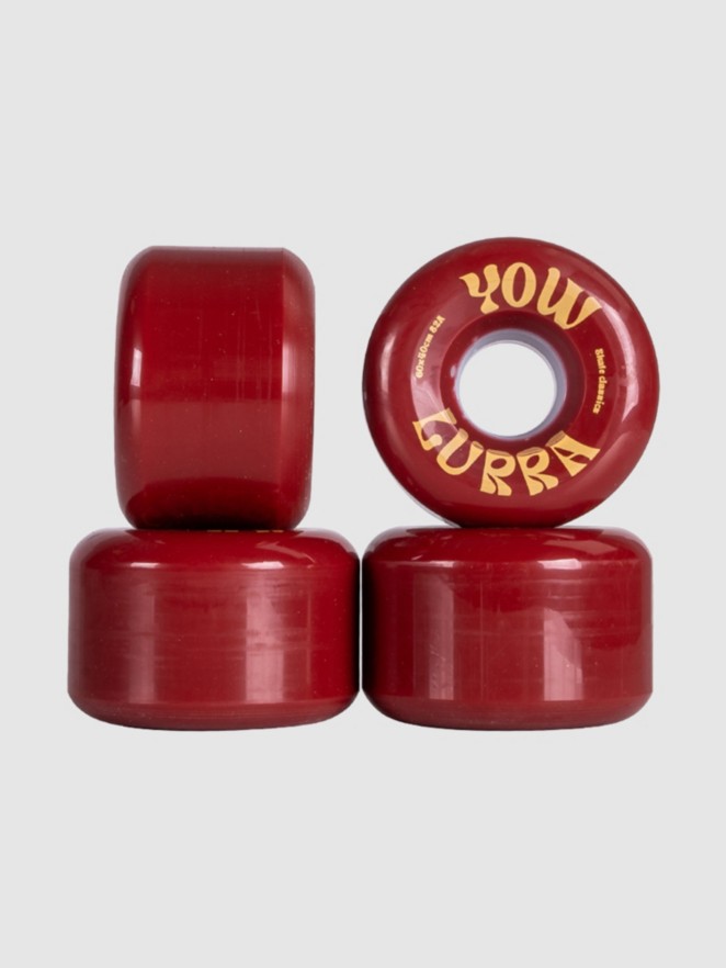 YOW Lurra Wheels 60mmx40mm Ketchup Shr 82A Wheels