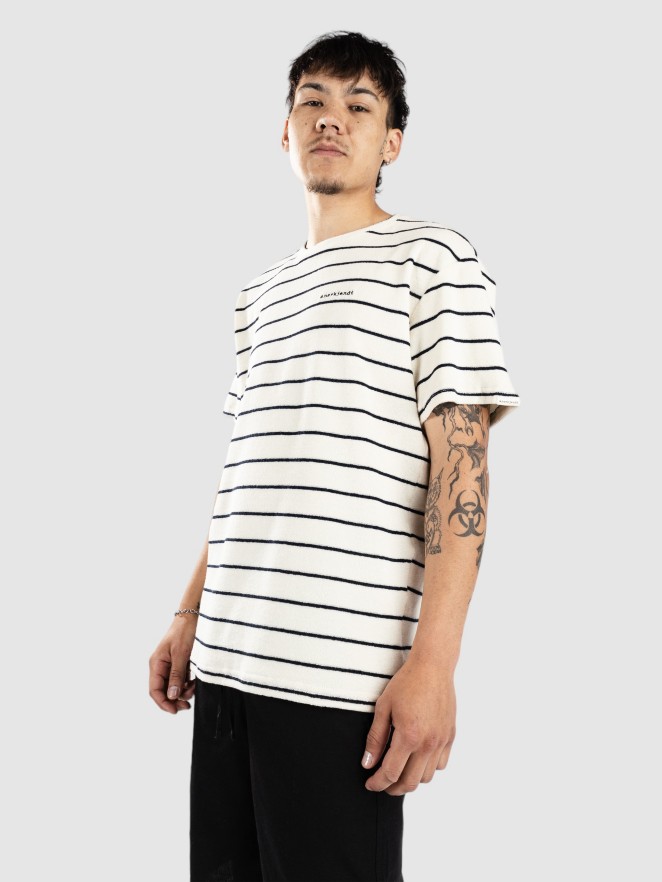 Anerkjendt Akkiikki S-S Frotte Stripe T-Shirt