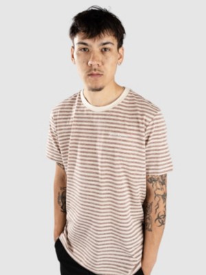 Akrod S-S Cot-Linen Stripe Tricko