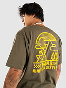 Linear Mountain Camiseta